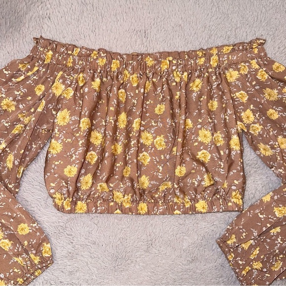 Altar D’state floral off shoulder top - Picture 9 of 14